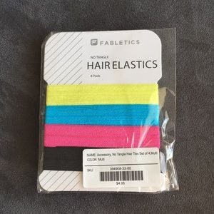🌟BOGO SALE🌟NWT Fabletics no tangle hair elastics